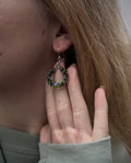 ✨💚Evergreen Sparkle Hoops 💚✨